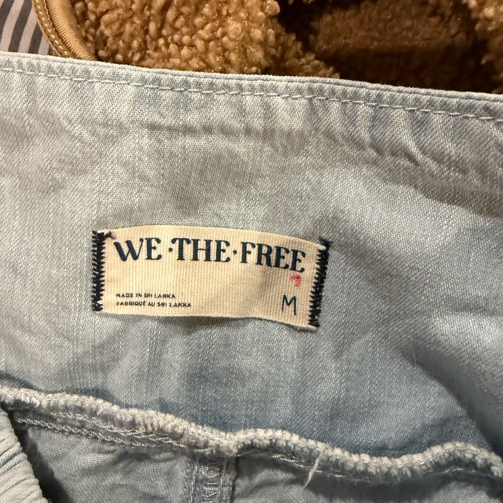 We The Free Light Blue Wide Leg Pants - Picture 3 of 3